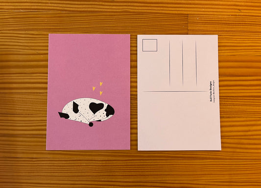 Evil Twin Designs - Sleeping Dog Postcard