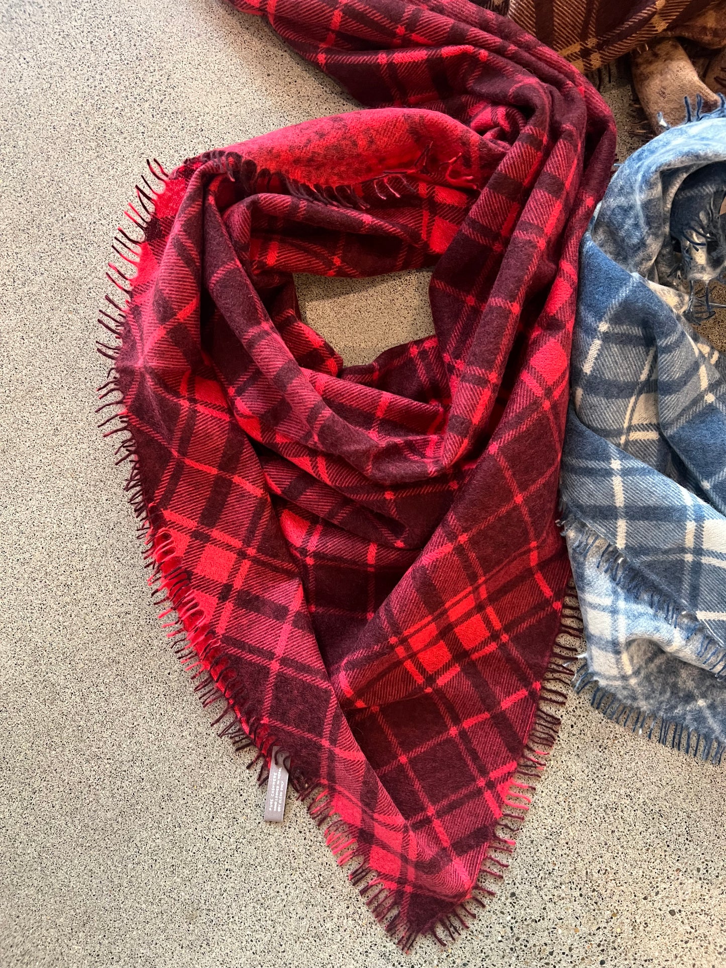 KAS Cashmere Plaid Bandanas