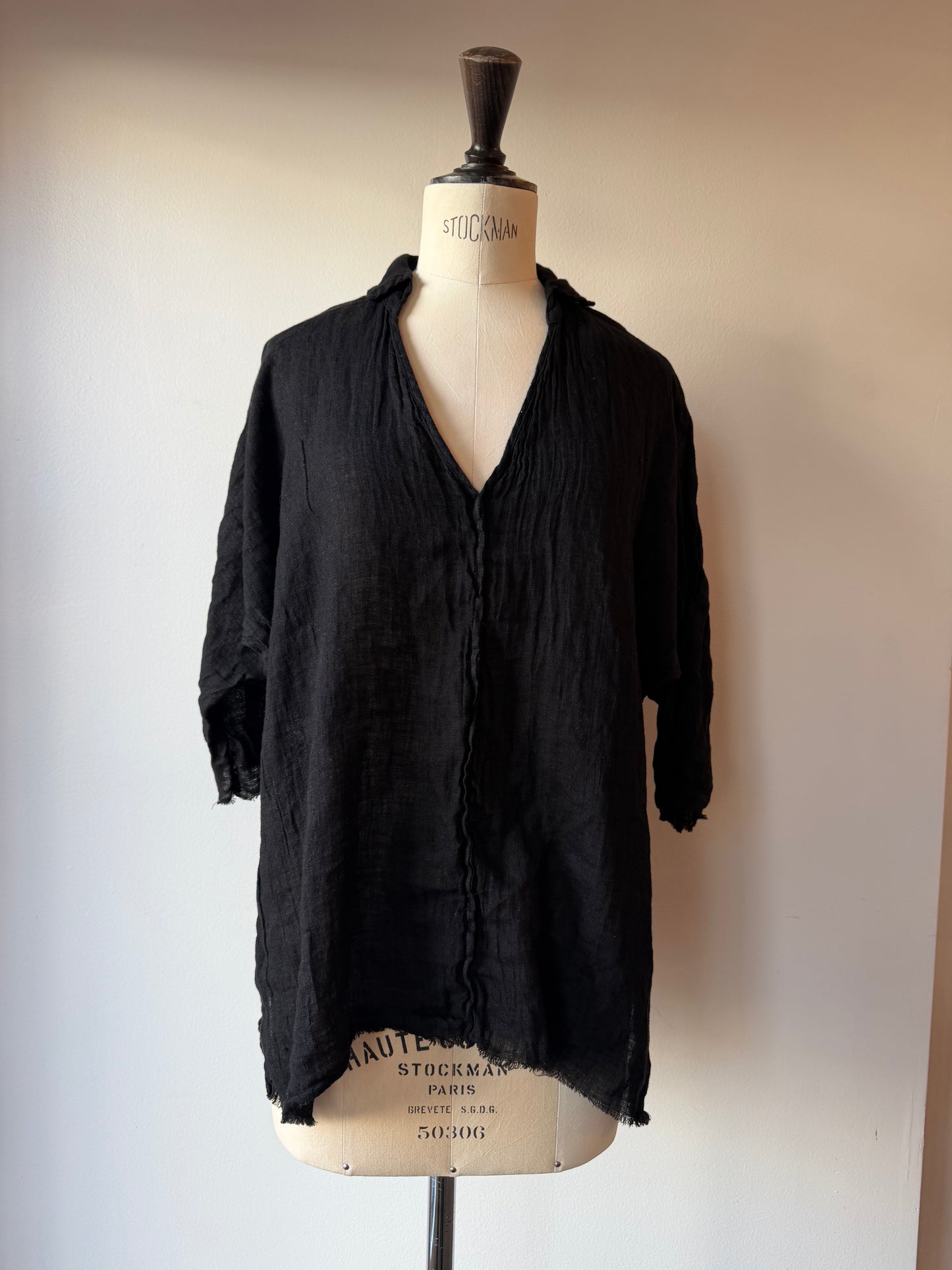 Jaga - Alina Blouse in White or Black