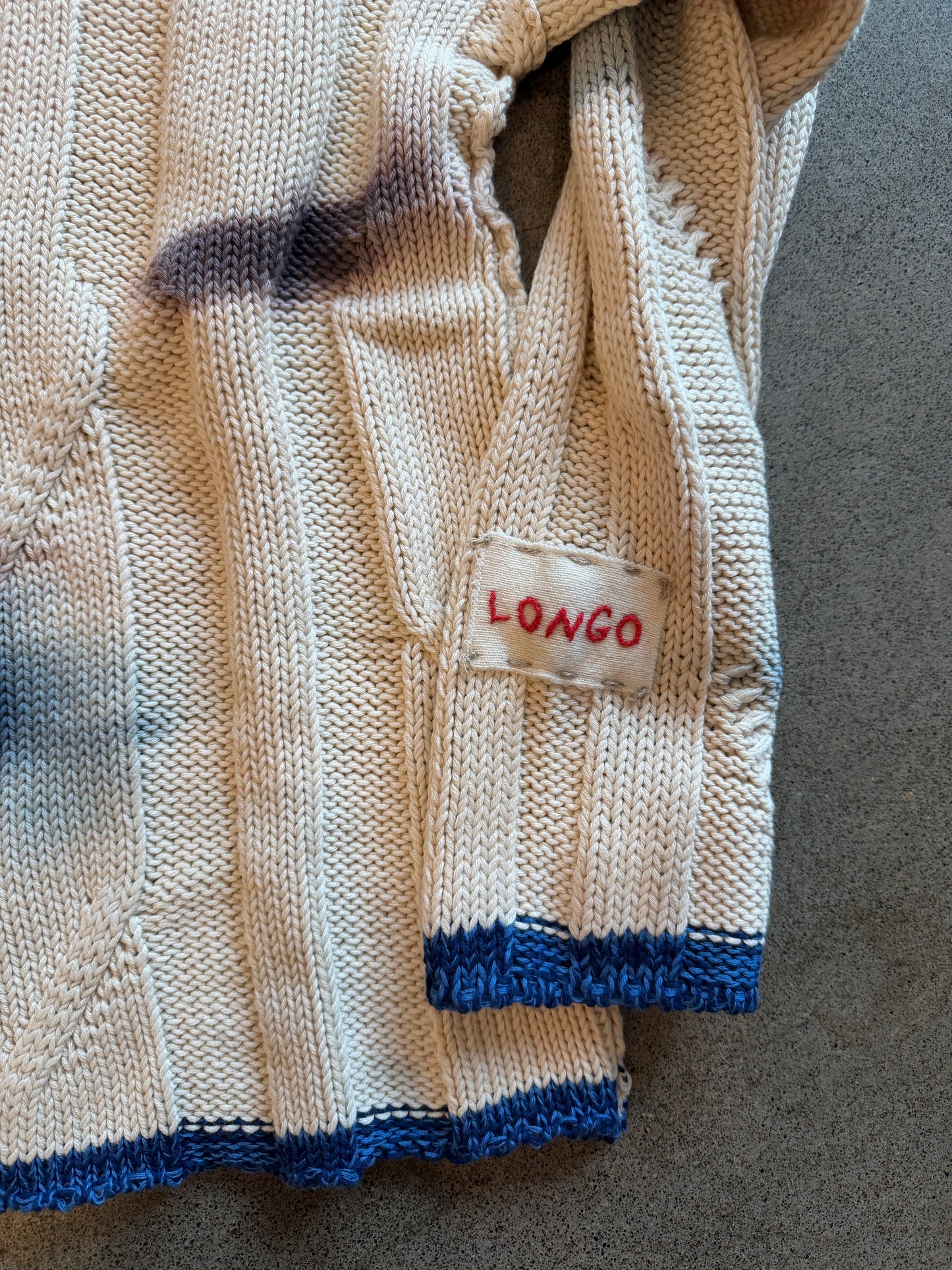 Longo - Cotton Splat Vneck