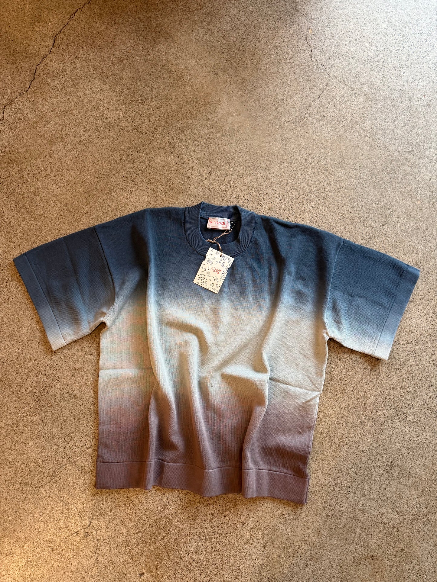 Longo - Thick Knit Tee Ombré