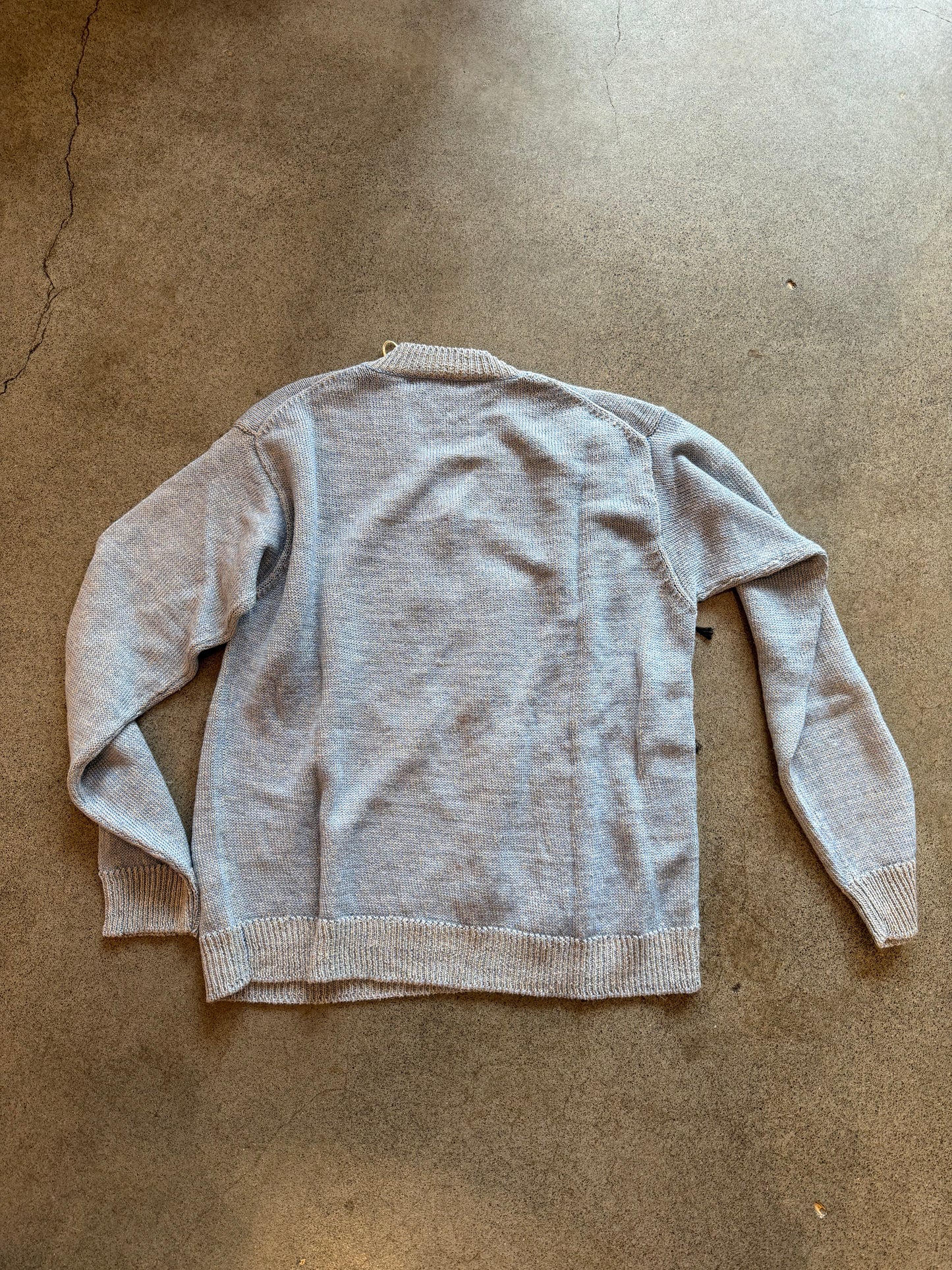 Longo- Yarn Stitch Vneck Pullover