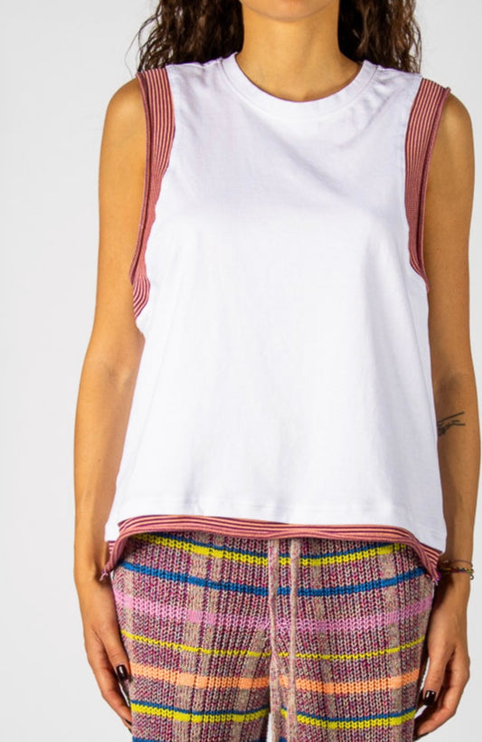 Longo - Oversized Teeshirt Vest