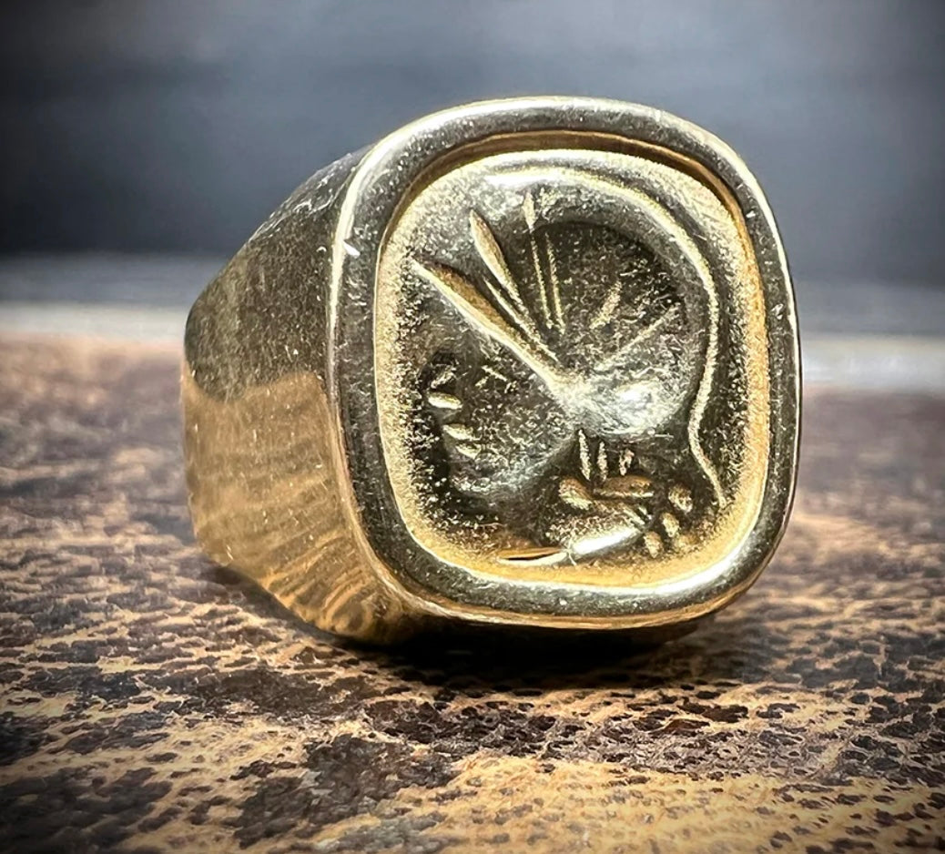 Shannon Koszyk- Bronze Athena Insignia Ring