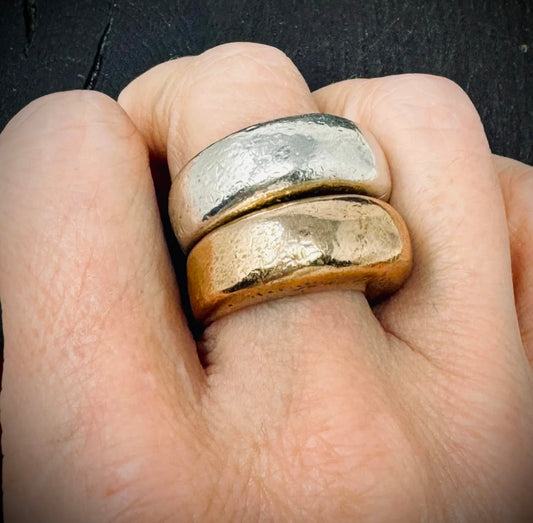 Shannon Koszyk- Sterling Silver Mała Ring