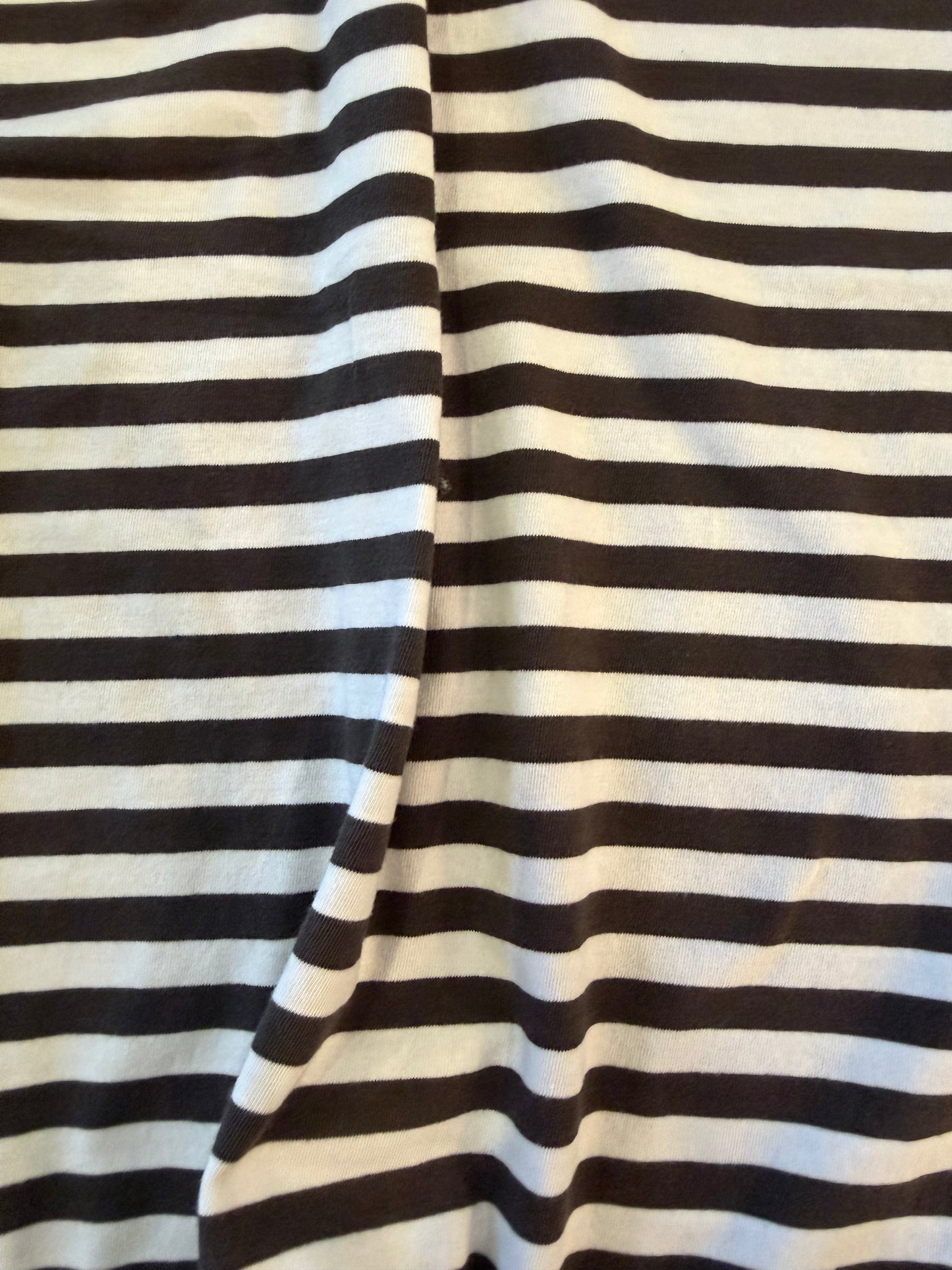 Labo Art- Lolita  Dark Stipe Tee in White or Ivory