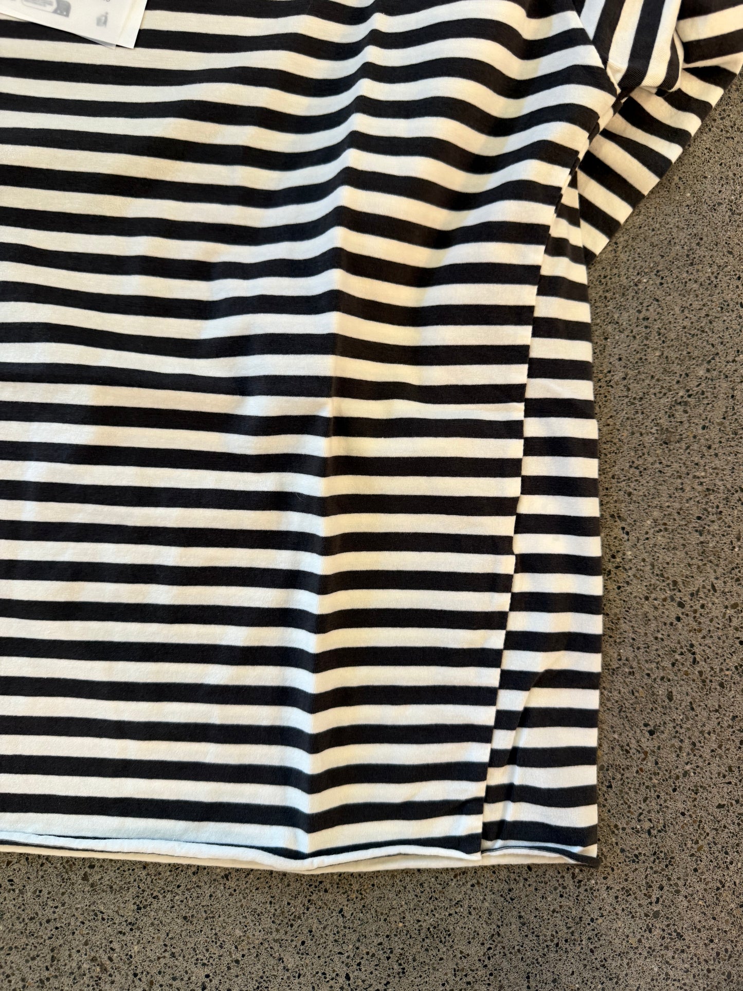 Labo Art- Lolita  Dark Stipe Tee in White or Ivory