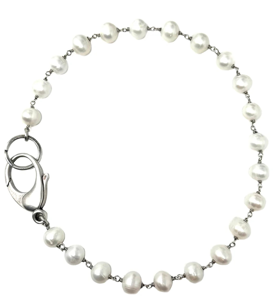 Shannon Koszyk - Industrial White Pearl Chocker