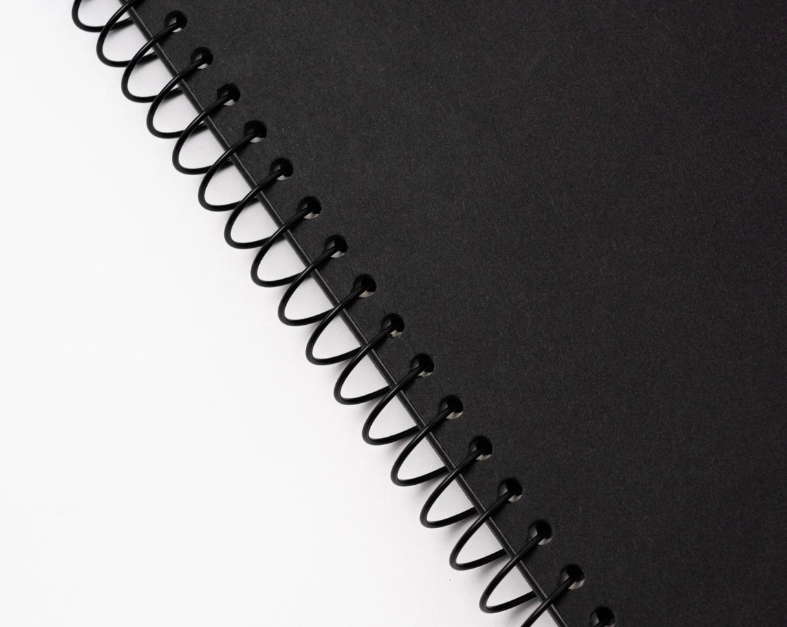 Blackwing - Spriral Notebook in Black