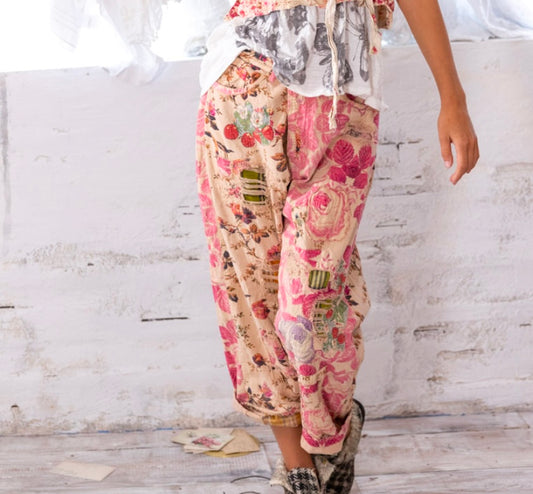 Magnolia Pearl - Floral Miner Denim in Strawberry Patch