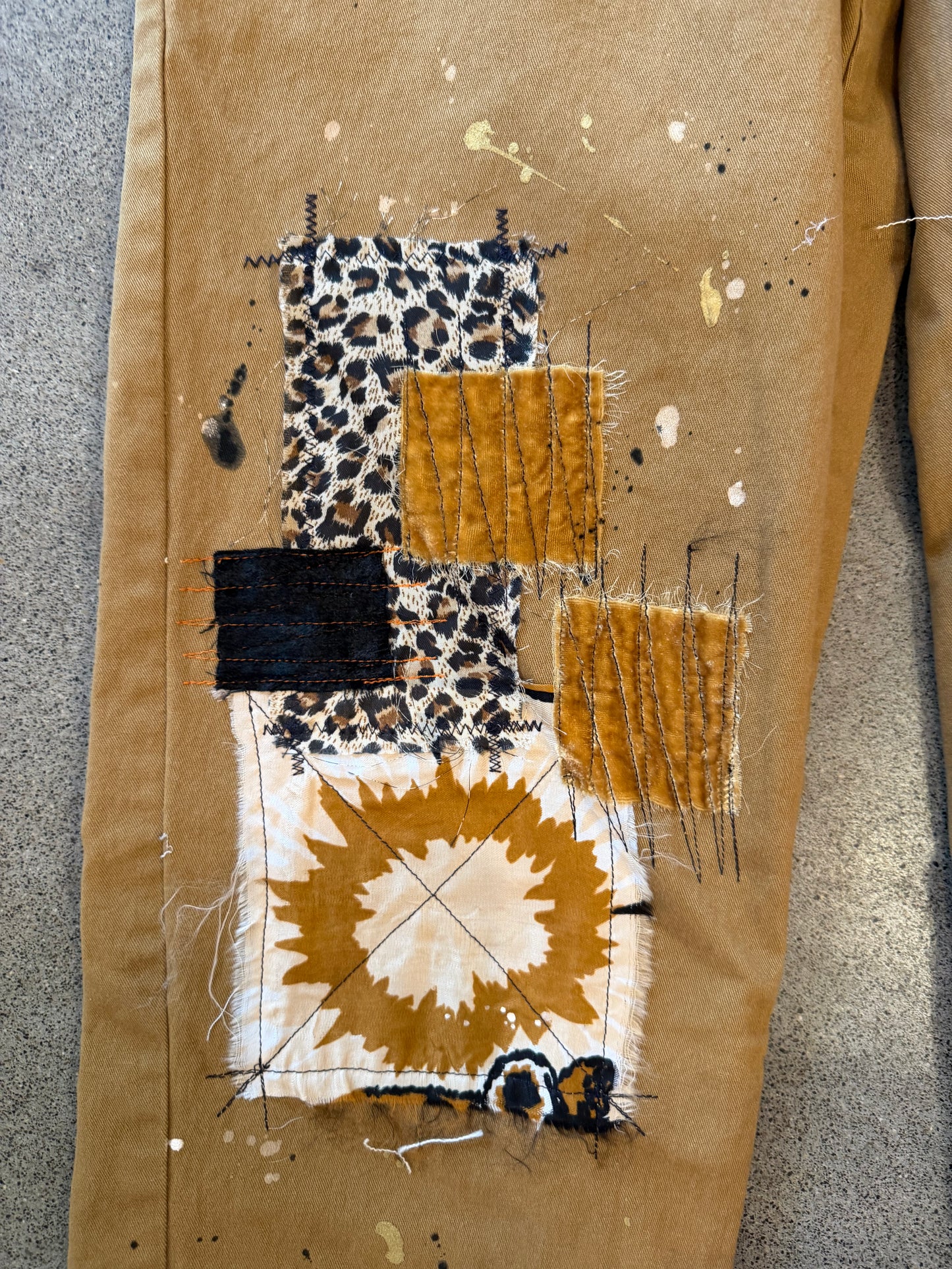 Origami Crane - Caramel Chinos