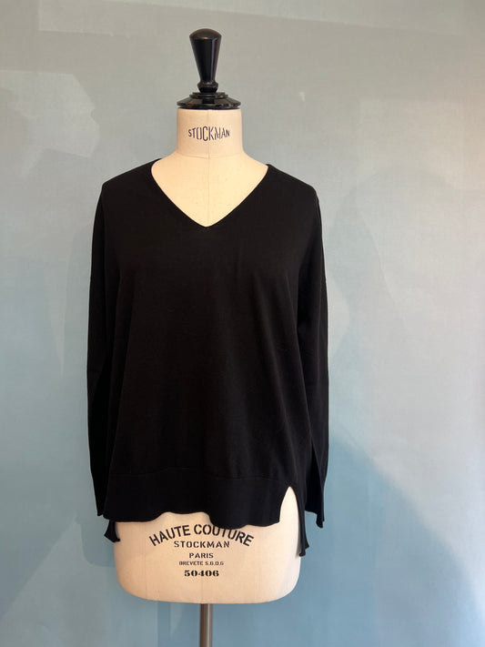 High Clothing- Attractive  Black Pullover Knit