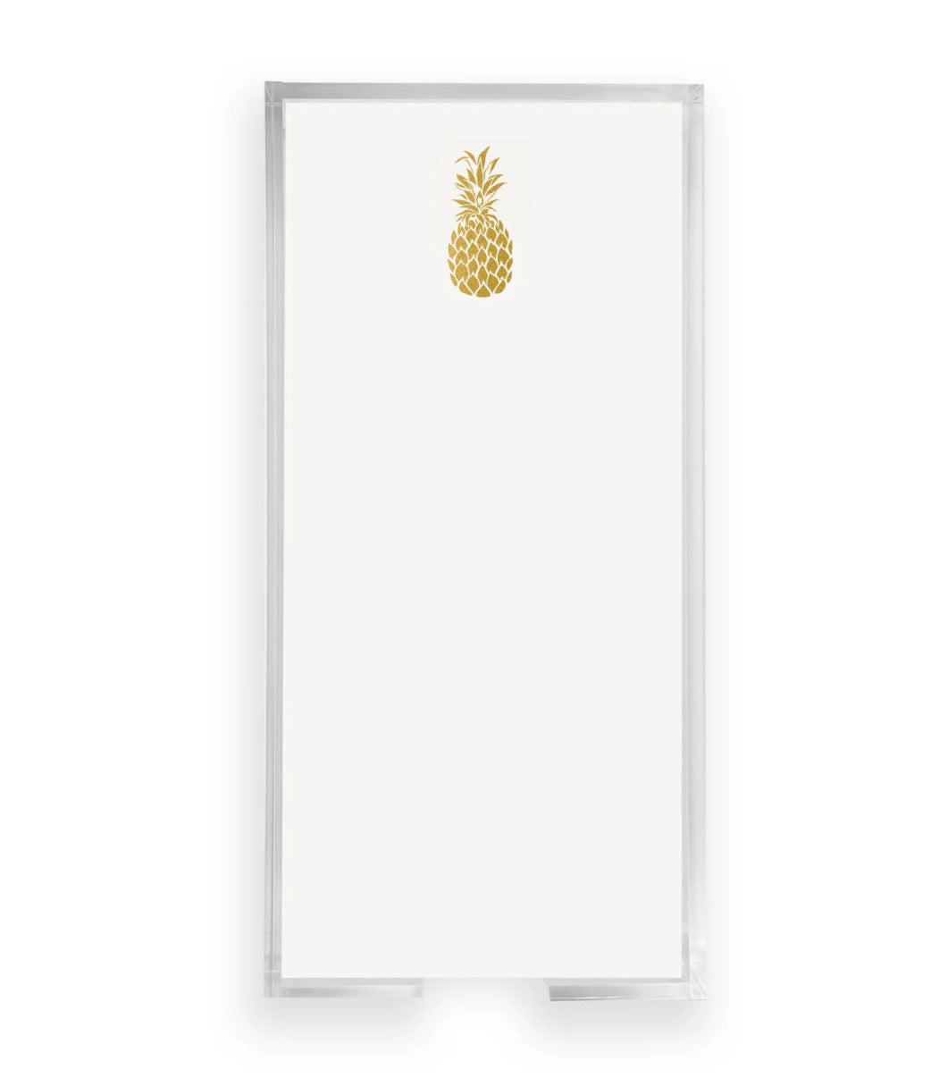 Black Ink - Gold Foil Buck Notepad