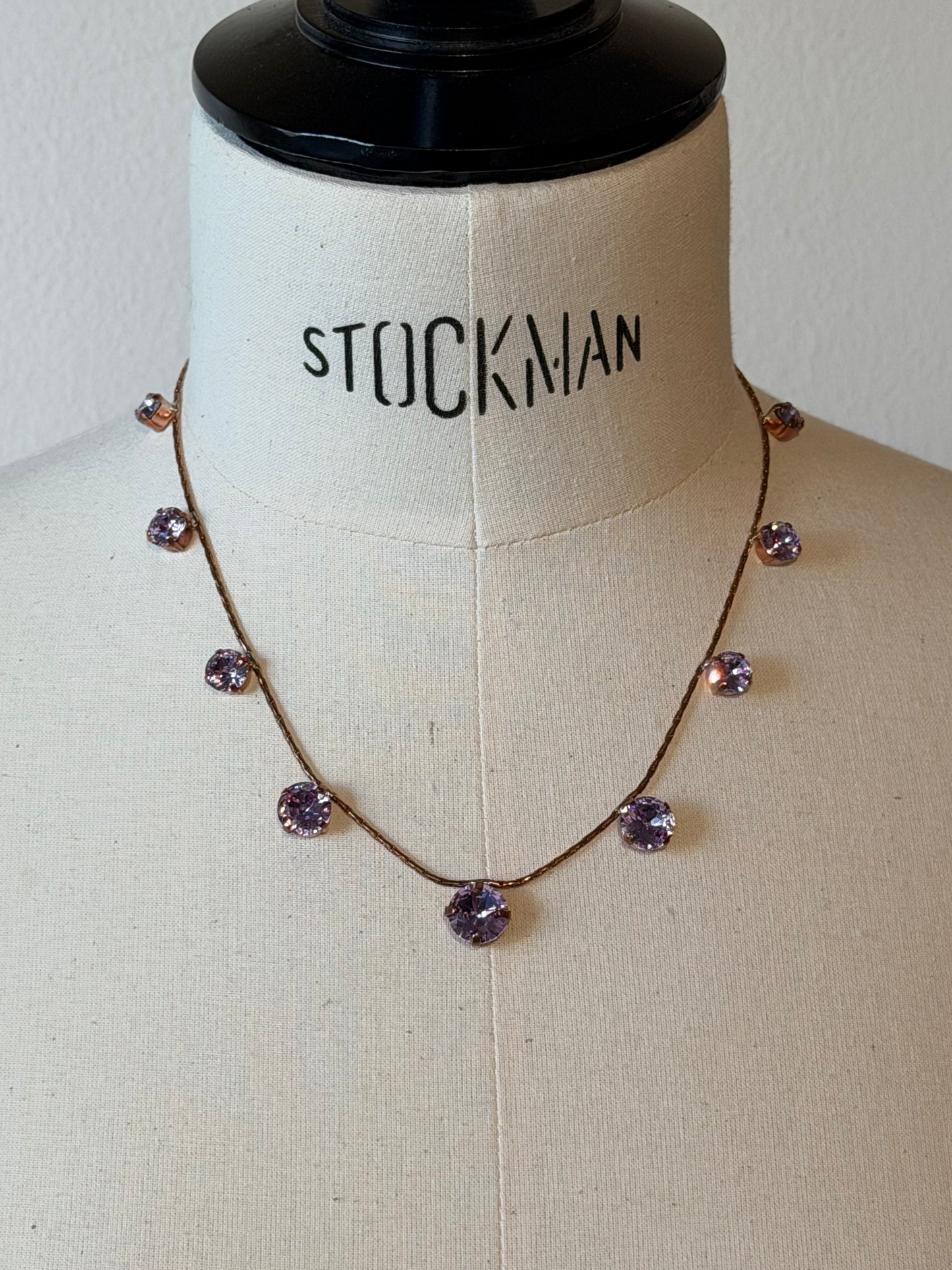 Alba Bijoux - Single strand Gem Necklace
