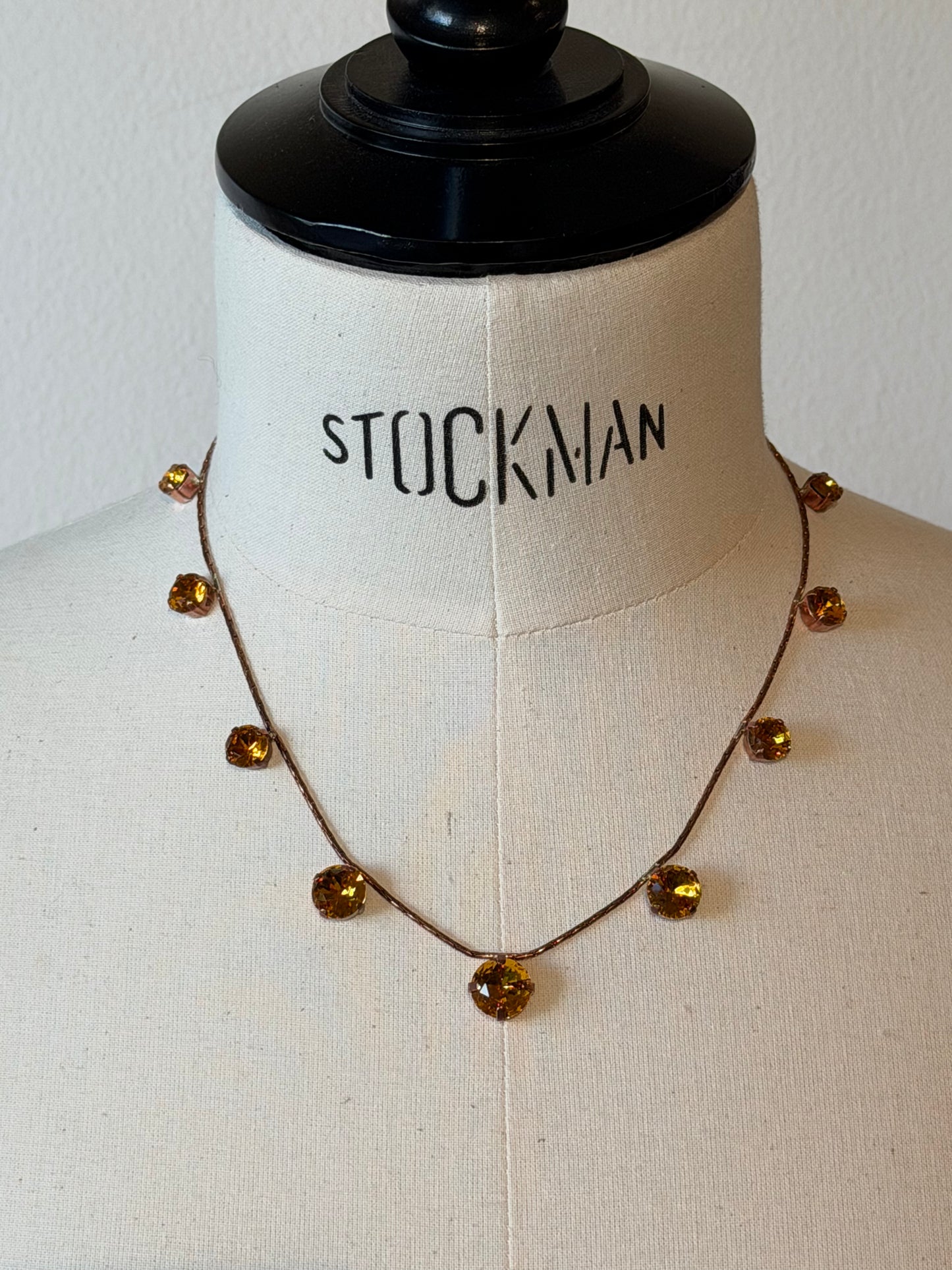 Alba Bijoux - Single strand Gem Necklace