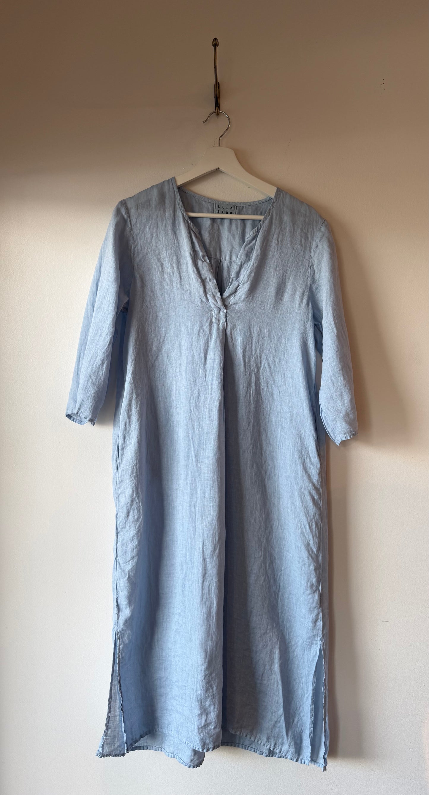 Llea Blue- Dani Long Shirt Dress