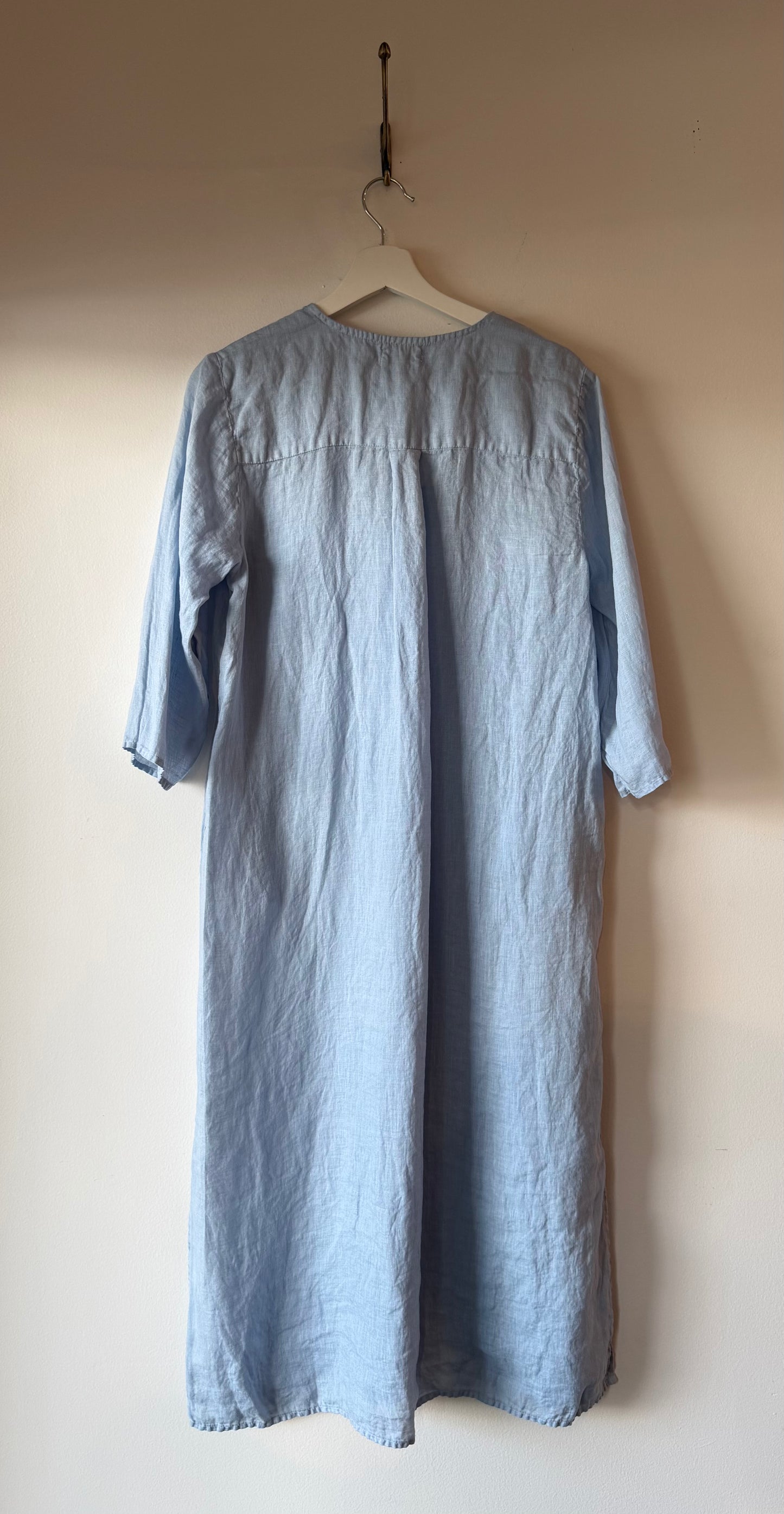 Llea Blue- Dani Long Shirt Dress