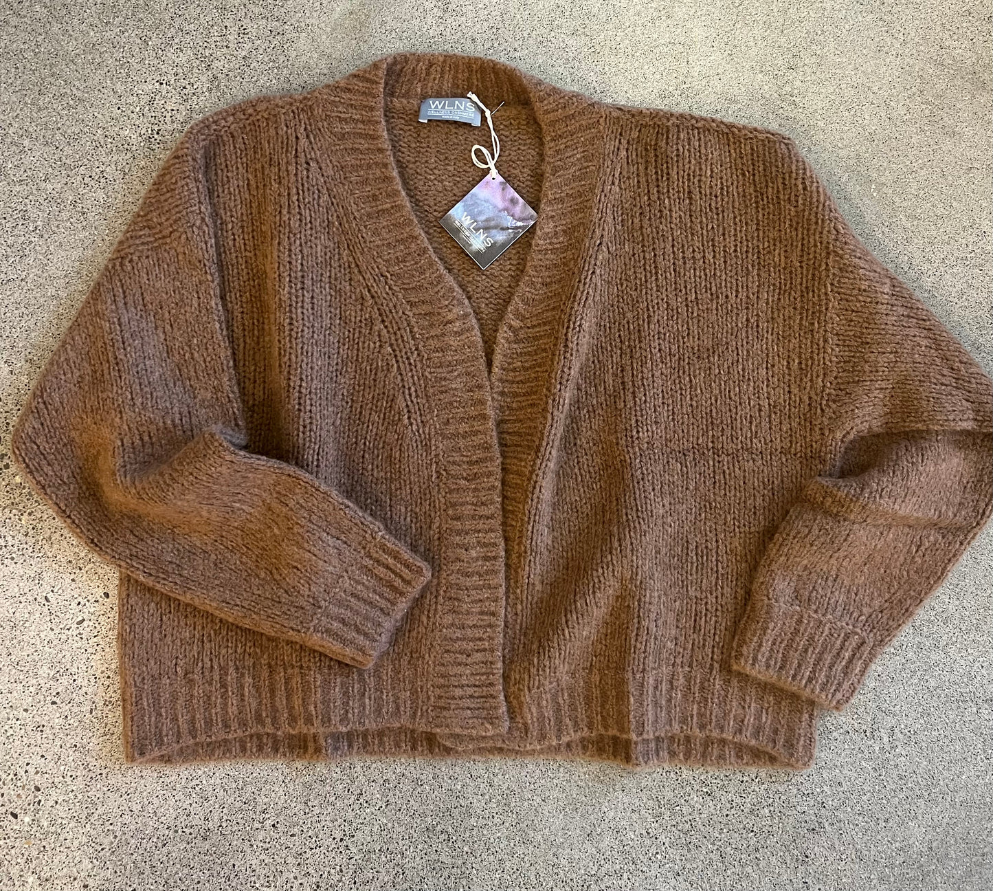 WLNS - Longo Family Billionaire Cashmere Cardigan