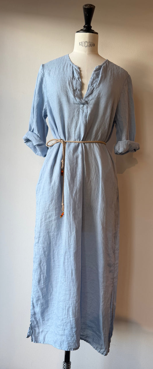 Llea Blue- Dani Long Shirt Dress