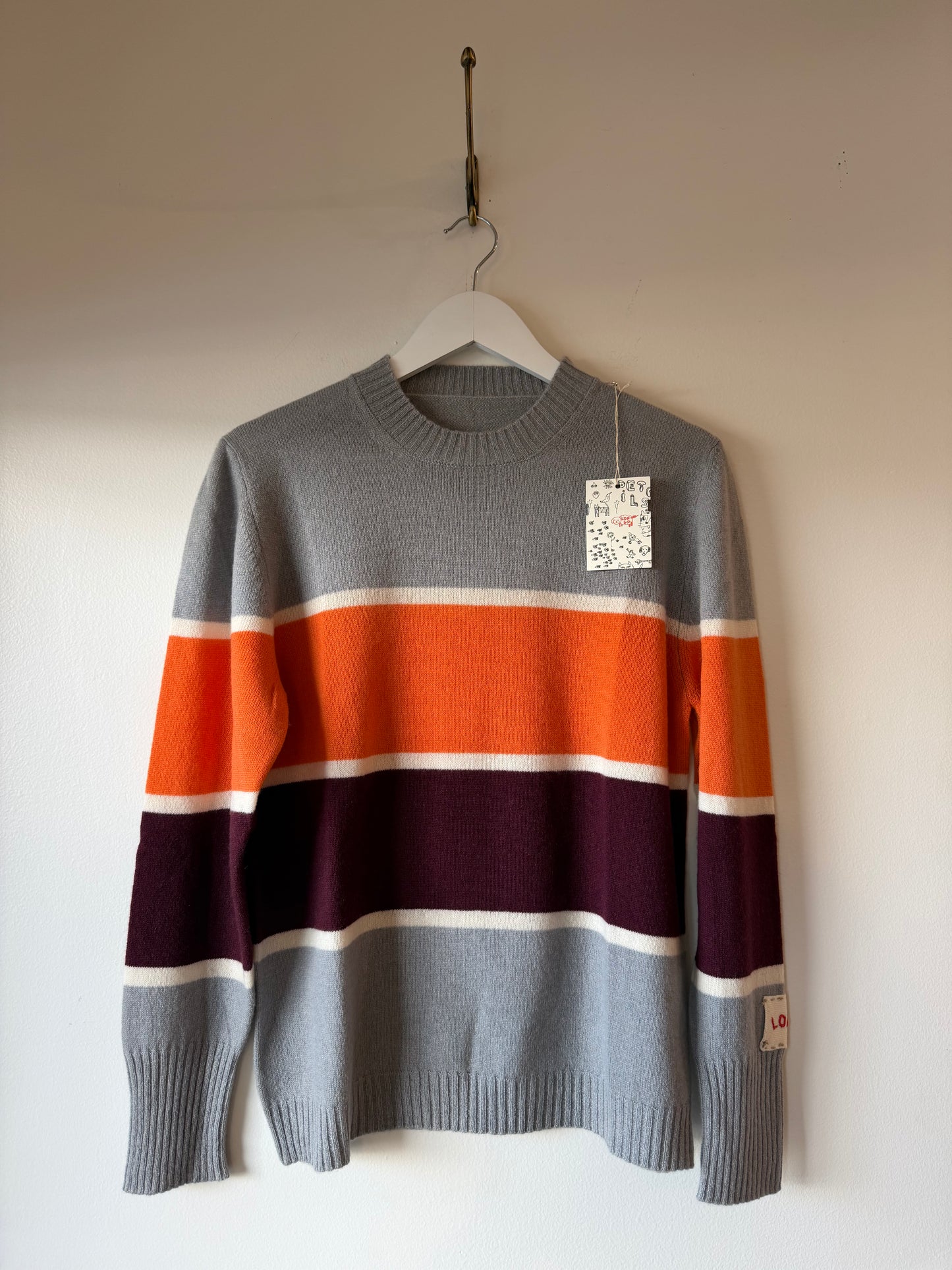 Longo - Vintage Stripe in Cashmere for Men or Women