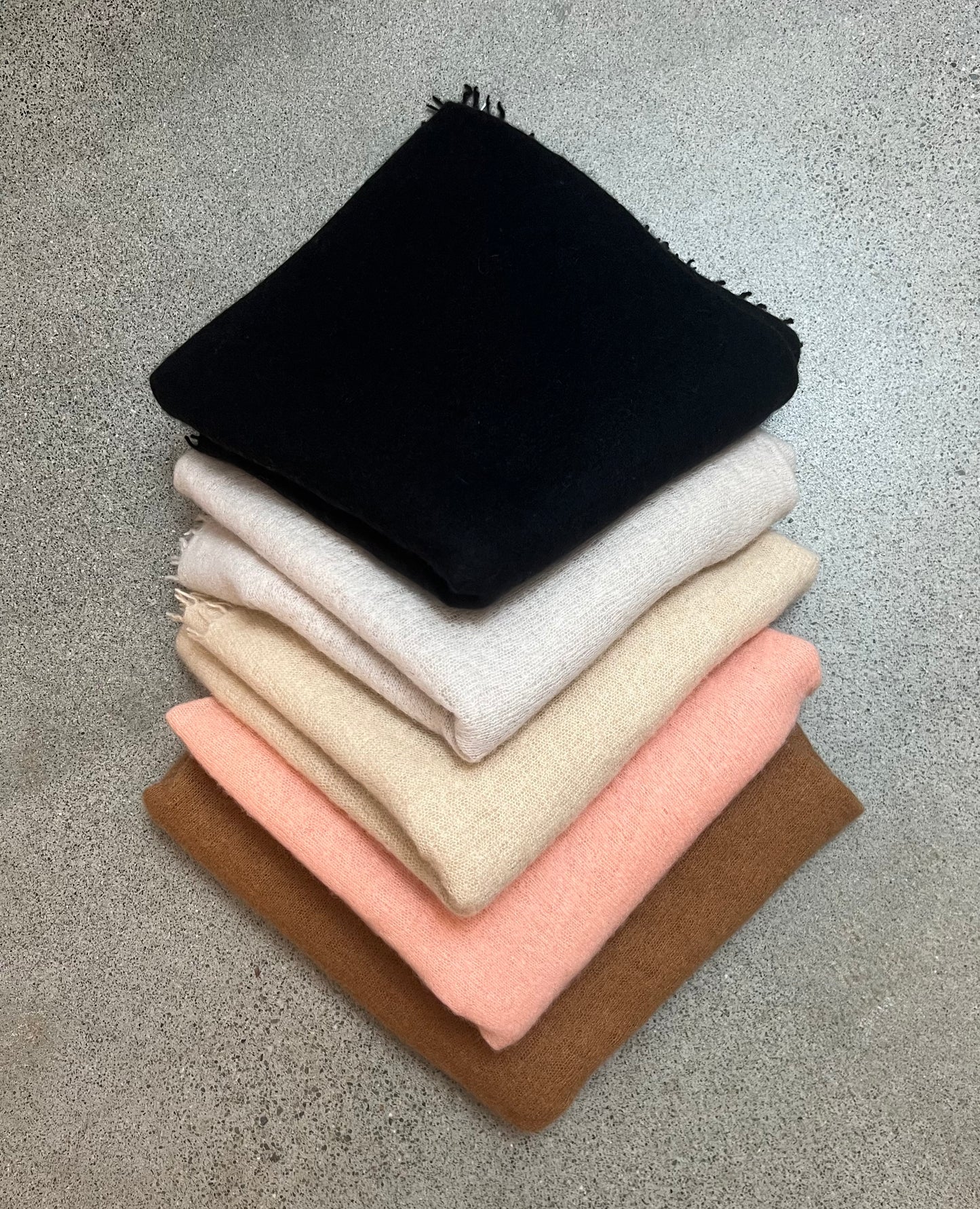 KAS - Felted Heavyweight Cashmere Bandanas at a special price