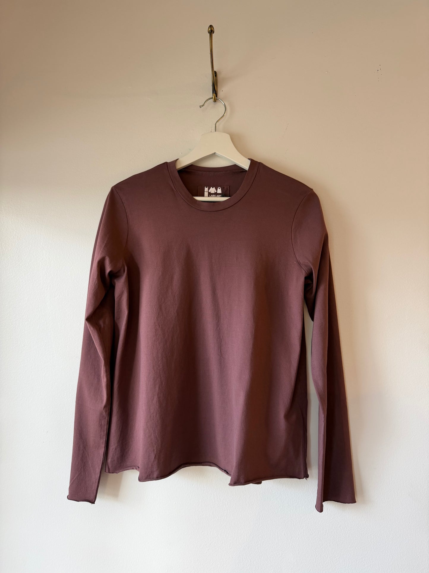 Labo Art- Long Sleeve Tee in Plum or Winter White