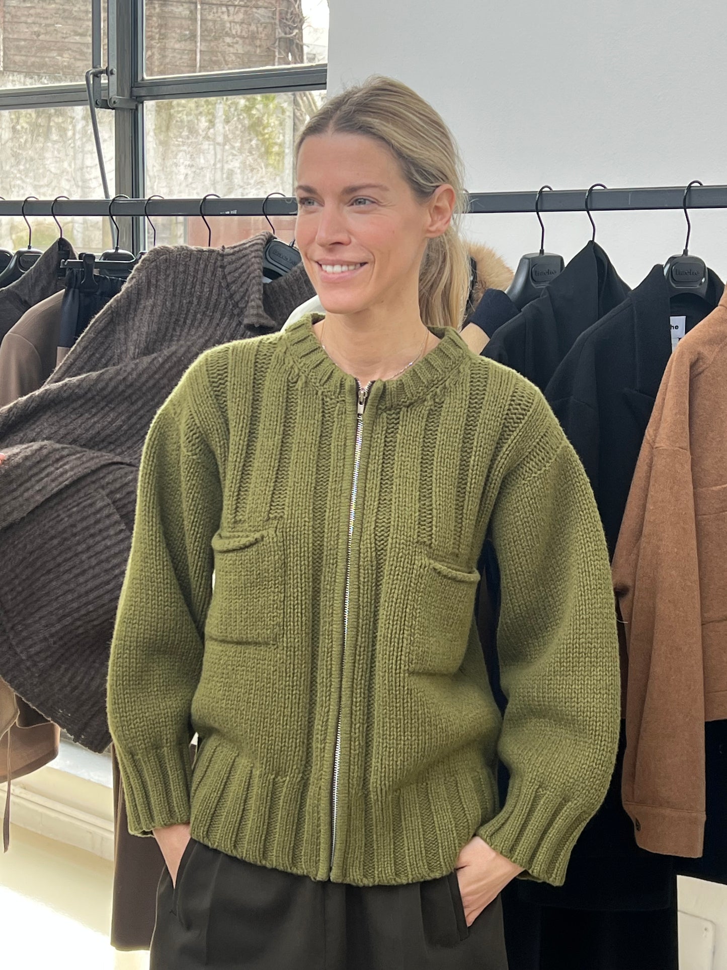 Hache - Nordic Cardigan