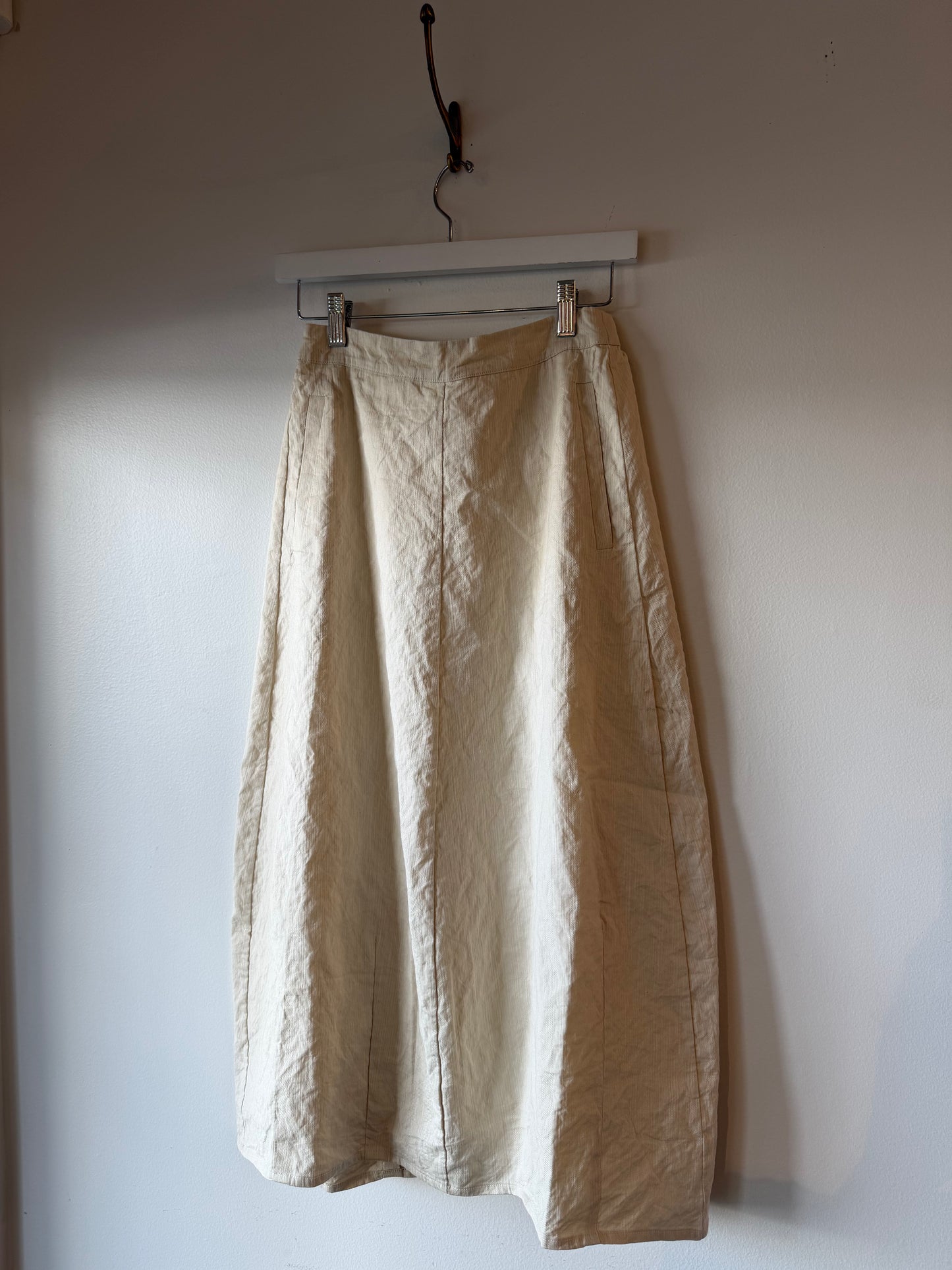 Hannoh Wessel - Skirt Juliette in Winter White Cotton Twill