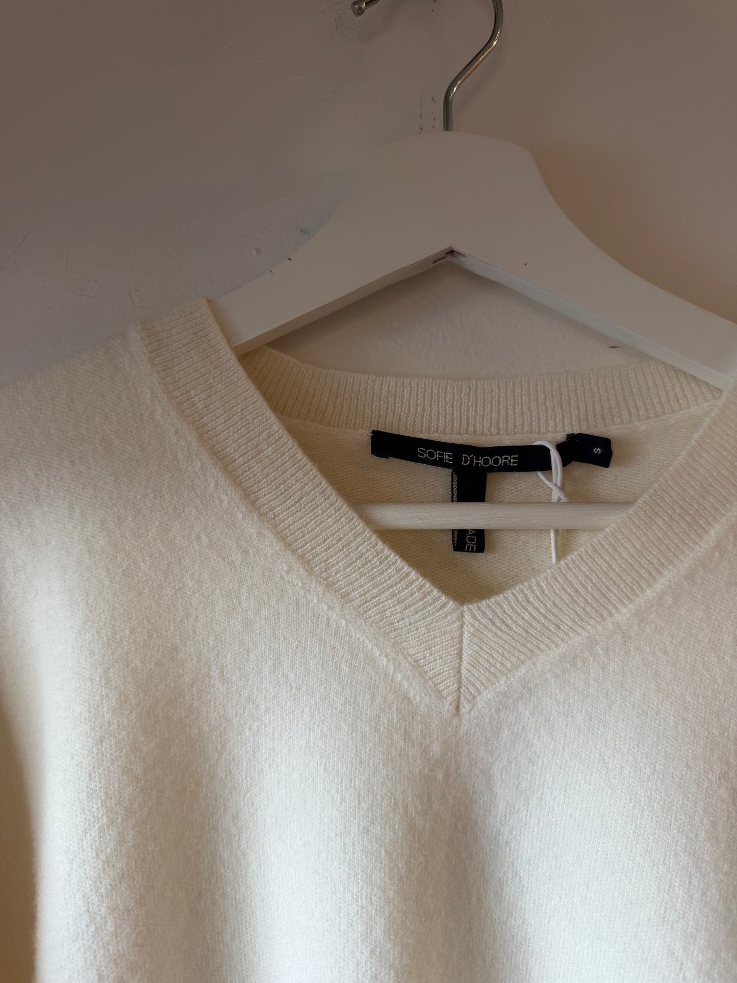 Sofie D'Hoore - Maurice Winter White Pullover