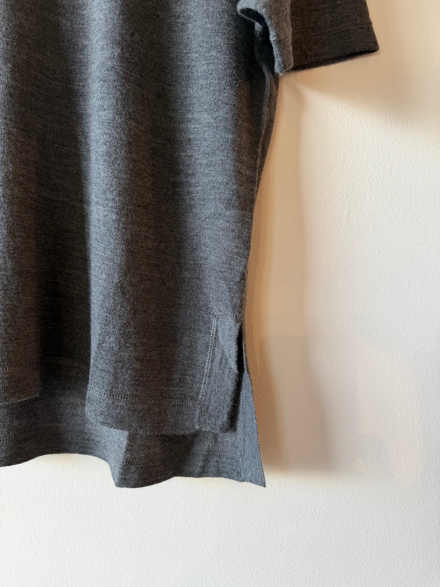 Sofie D'Hoore - Marta Short Sleeve Merino Tee in Grey or Black