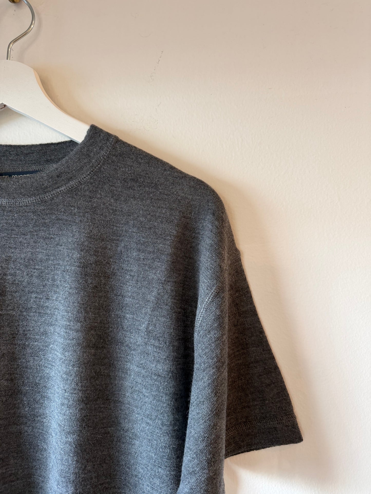 Sofie D'Hoore - Marta Short Sleeve Merino Tee in Grey or Black