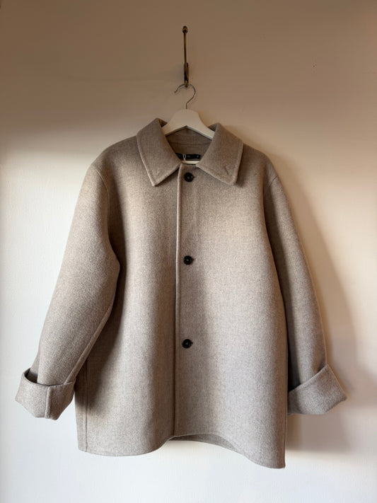 Sofie D'Hoore  Cousin - Felted Wool Boxy Jacket