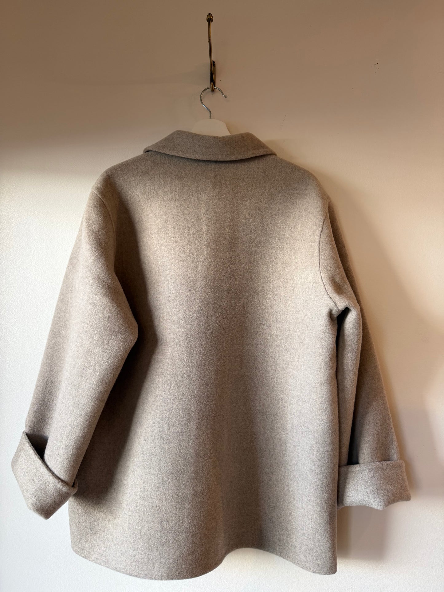 Sofie D'Hoore  Cousin - Felted Wool Boxy Jacket