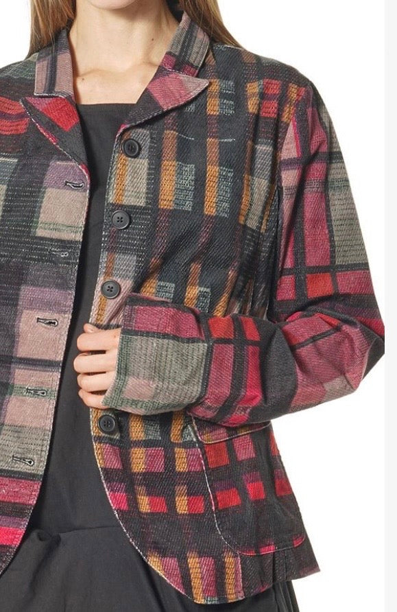 Rundholz Black Label - Fitted Check Jacket