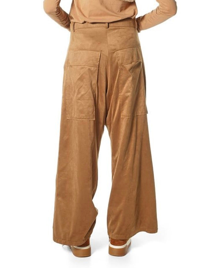 Rundholz Black Label -  Bronze Ultra Suede Trousers
