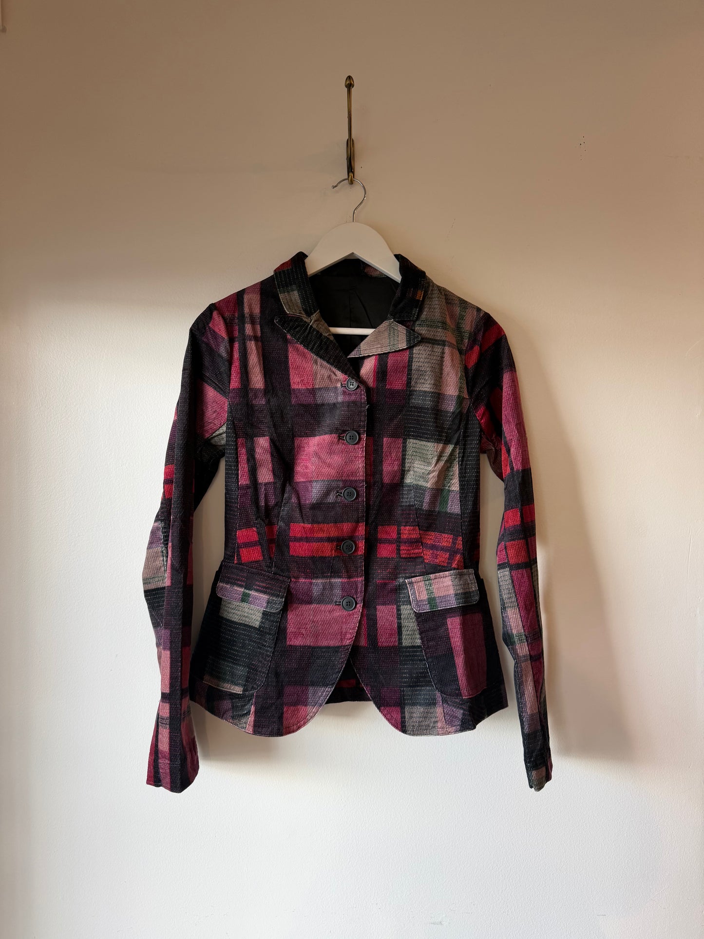 Rundholz Black Label - Fitted Check Jacket