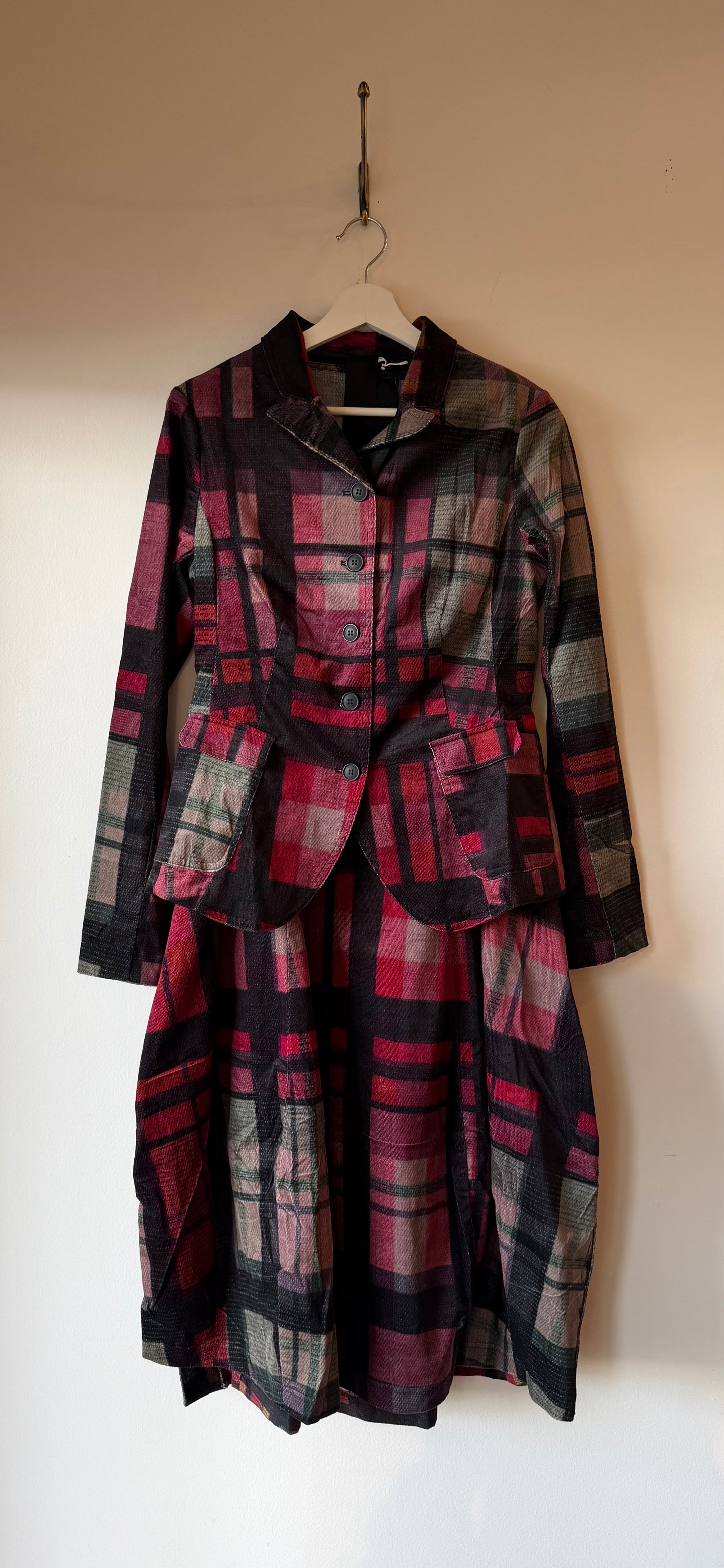 Rundholz Black Label - Fitted Check Dress