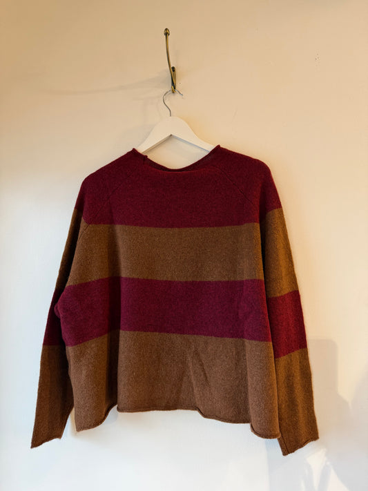 Rundholz Black Label - Cropped Stripe Pullover