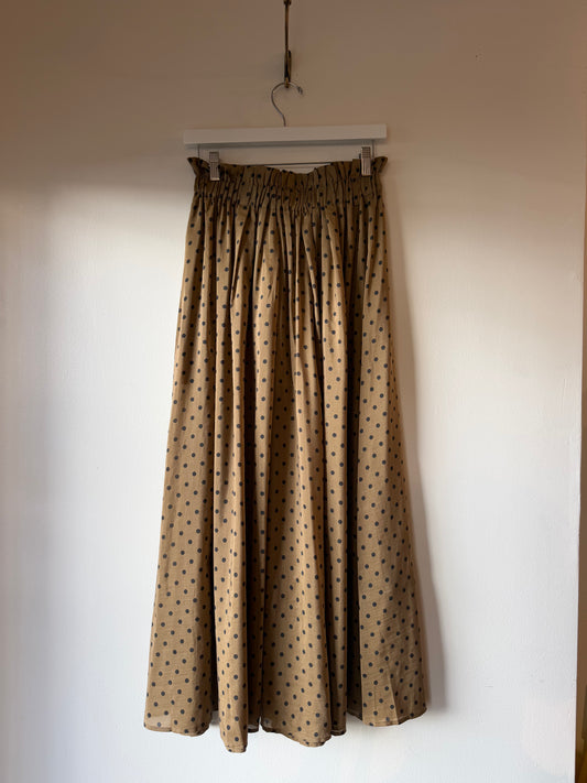 Hannes Roether - Silk Georgette Dot Skirt