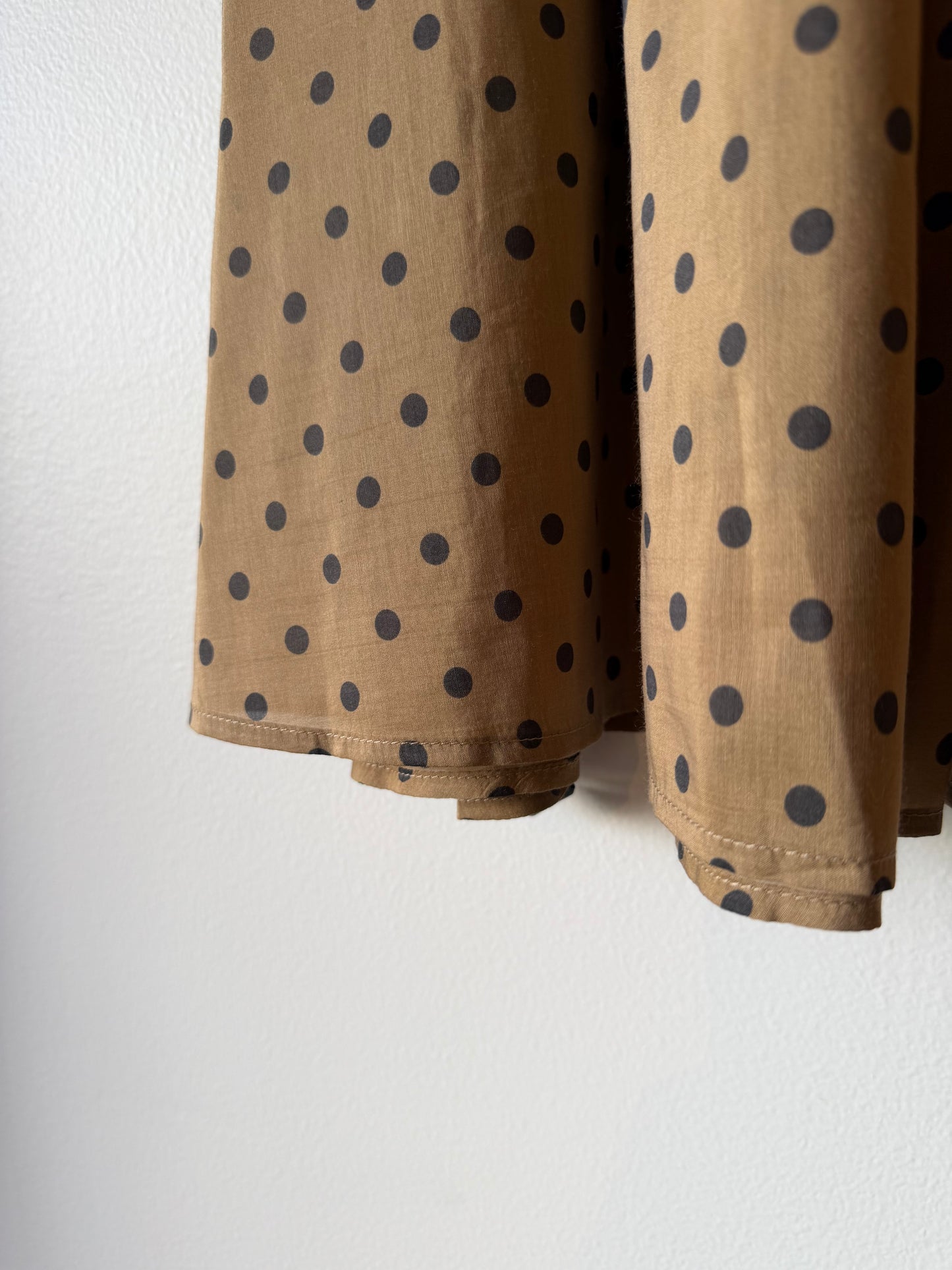Hannes Roether - Silk Georgette Dot Skirt