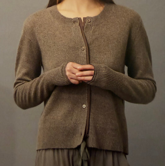 Kristensen Du Nord - Cashmere Cardigan in Clay