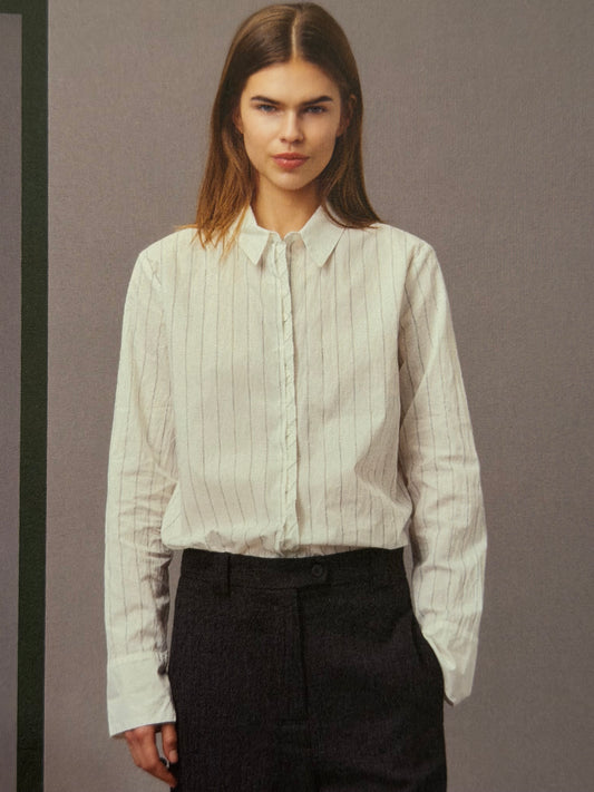 Kristensen Du Nord - Striped Cotton Shirt