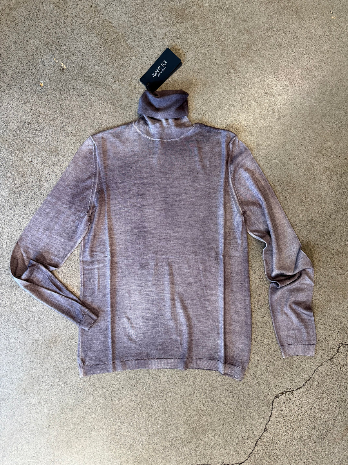 Avant Toi - Classic Cashmere/Silk Turtleneck in two colors