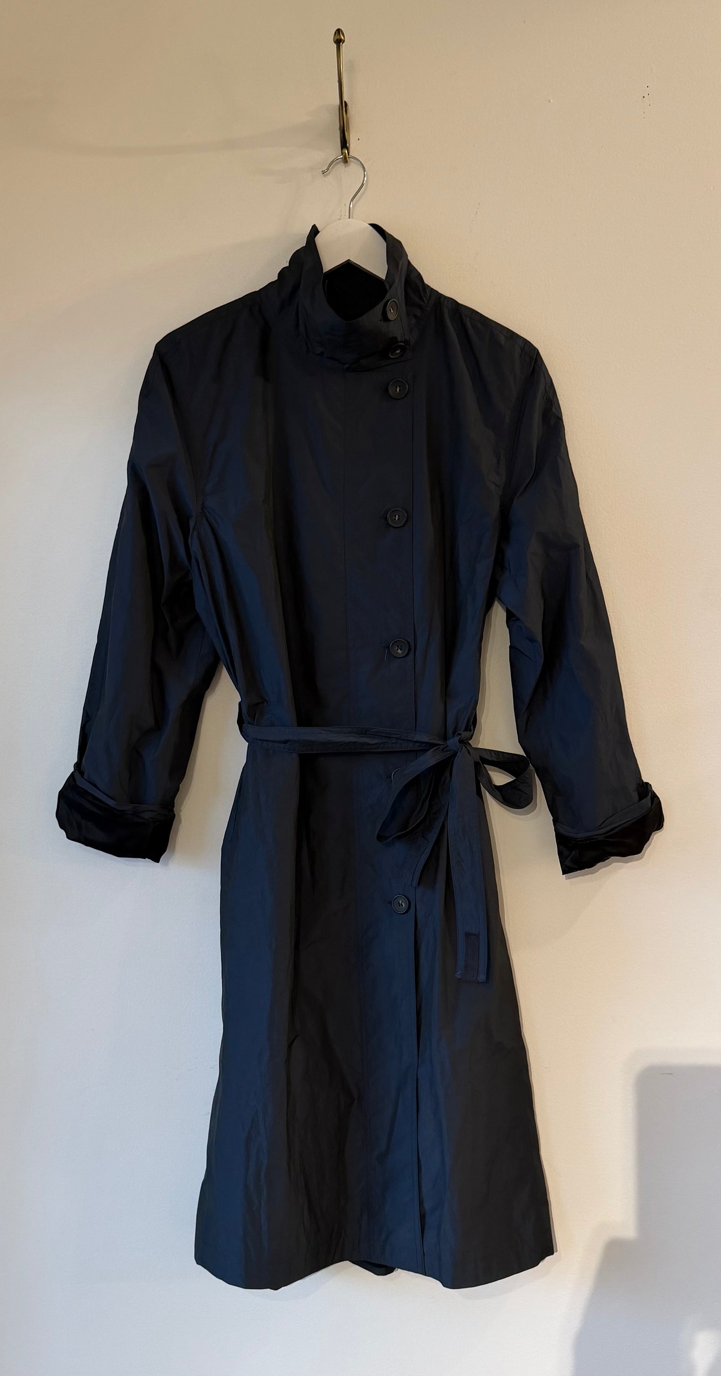 Kistensen Du Nord- Lightweight Trench Coat in Navy