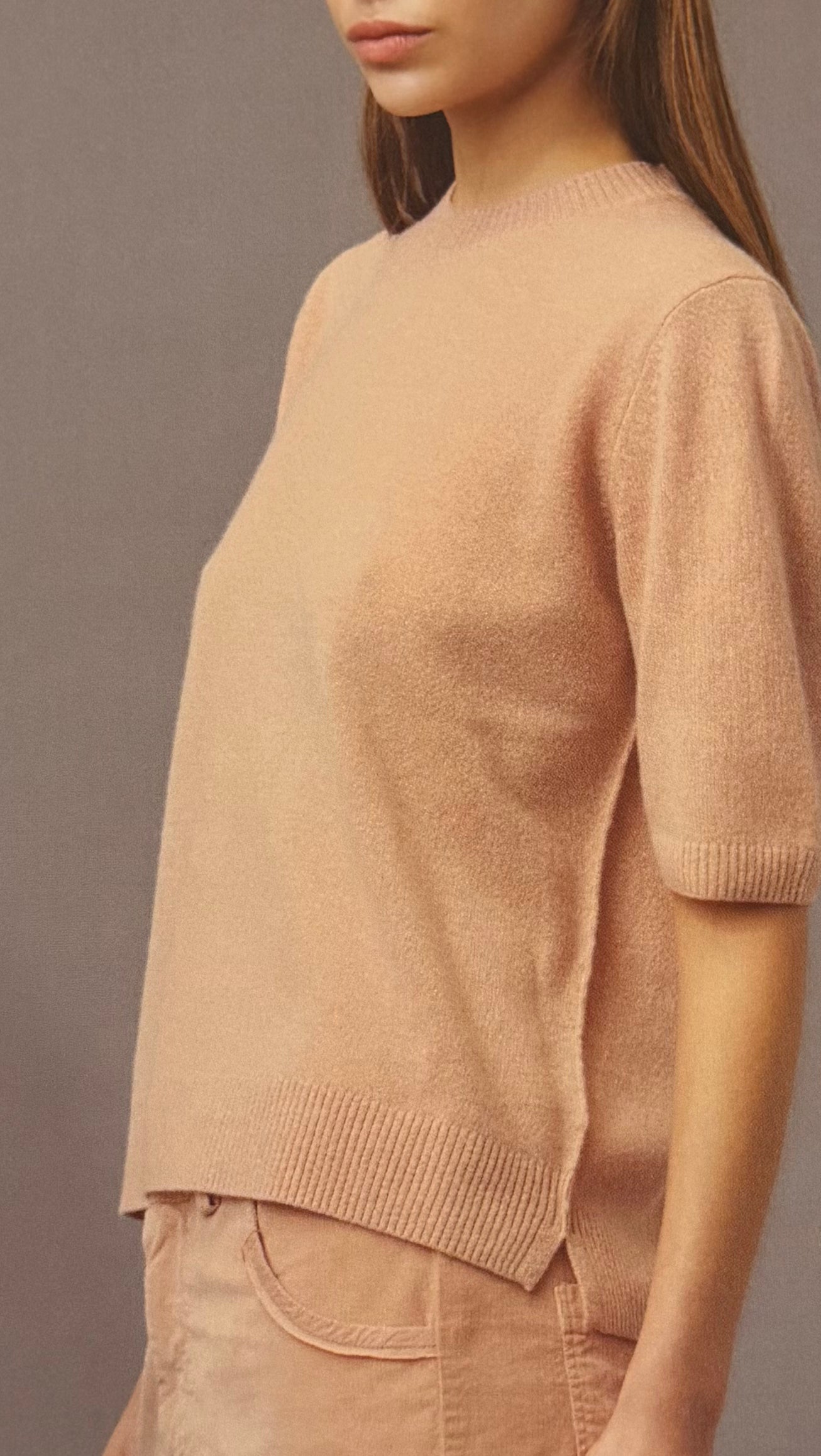 Kristensen Du Nord - Cashmere Tee in Winter White