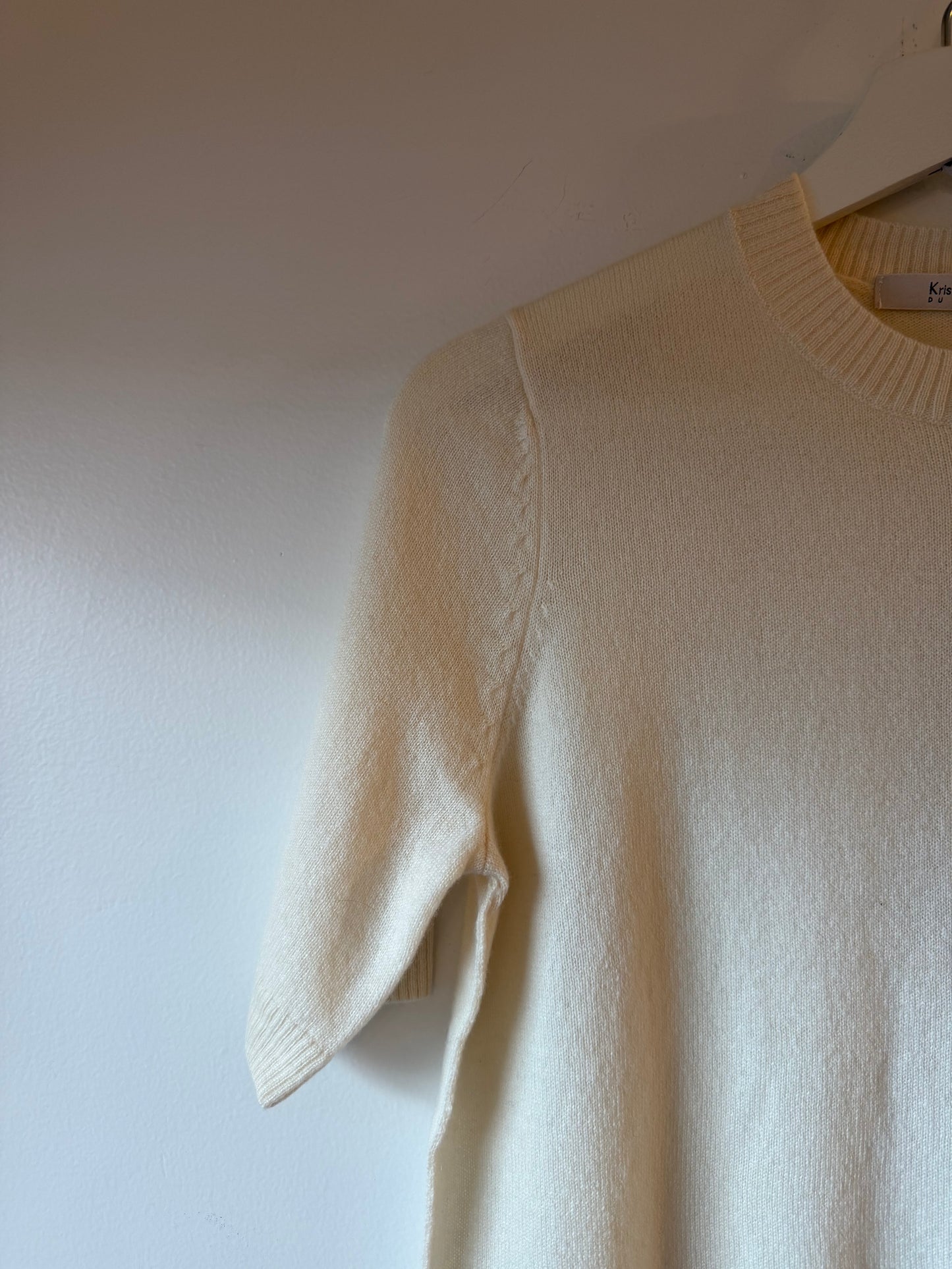 Kristensen Du Nord - Cashmere Tee in Winter White