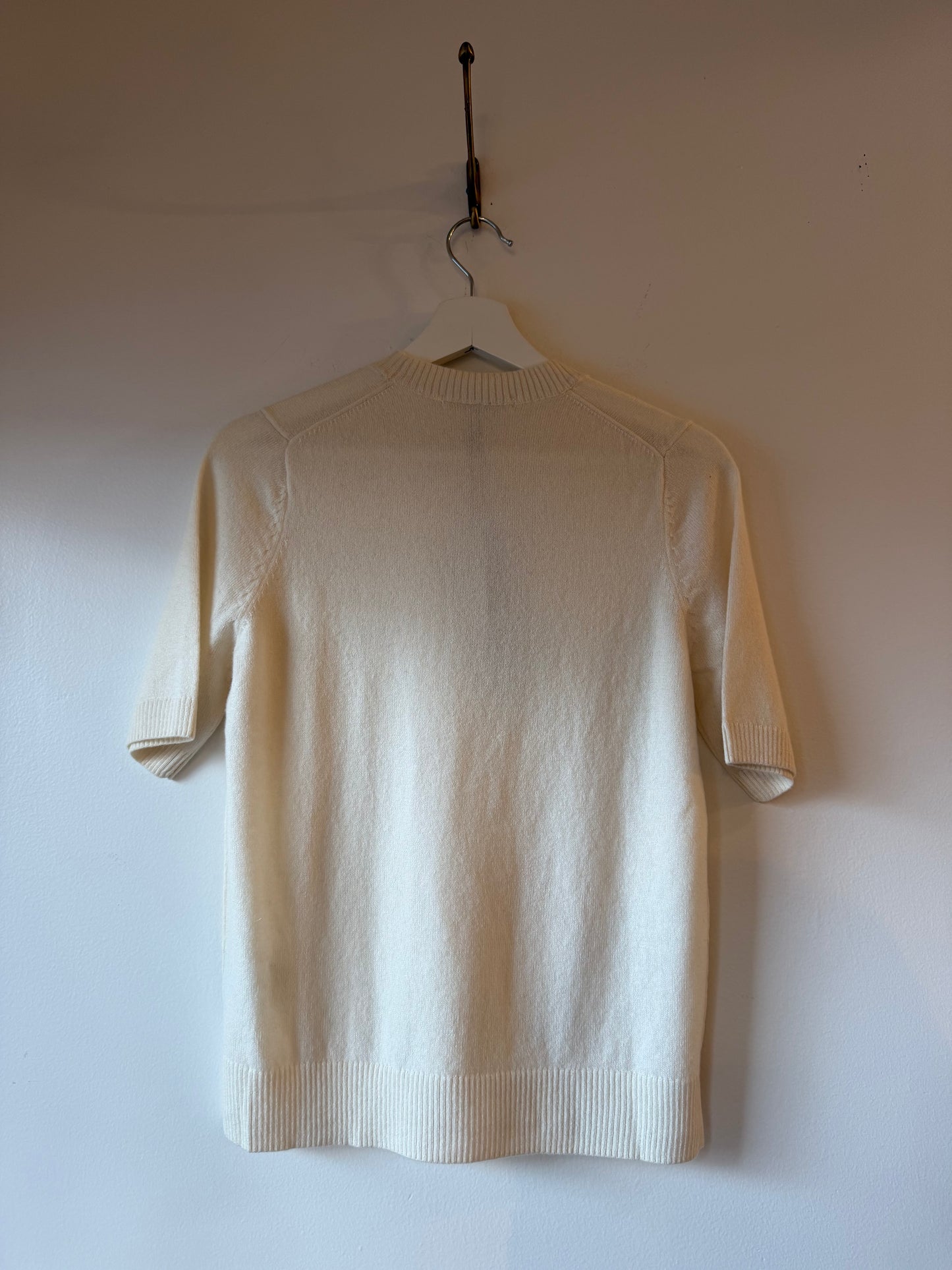 Kristensen Du Nord - Cashmere Tee in Winter White