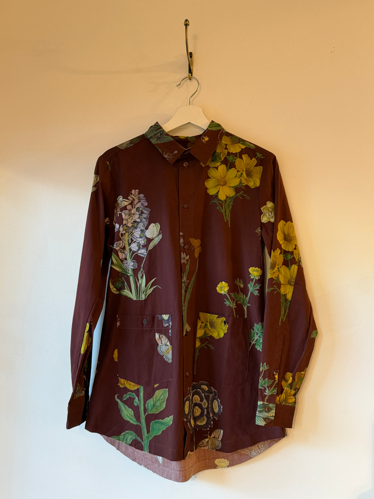 Aleksandr Manamis- Two Pocket Shirt in Natura Rouge