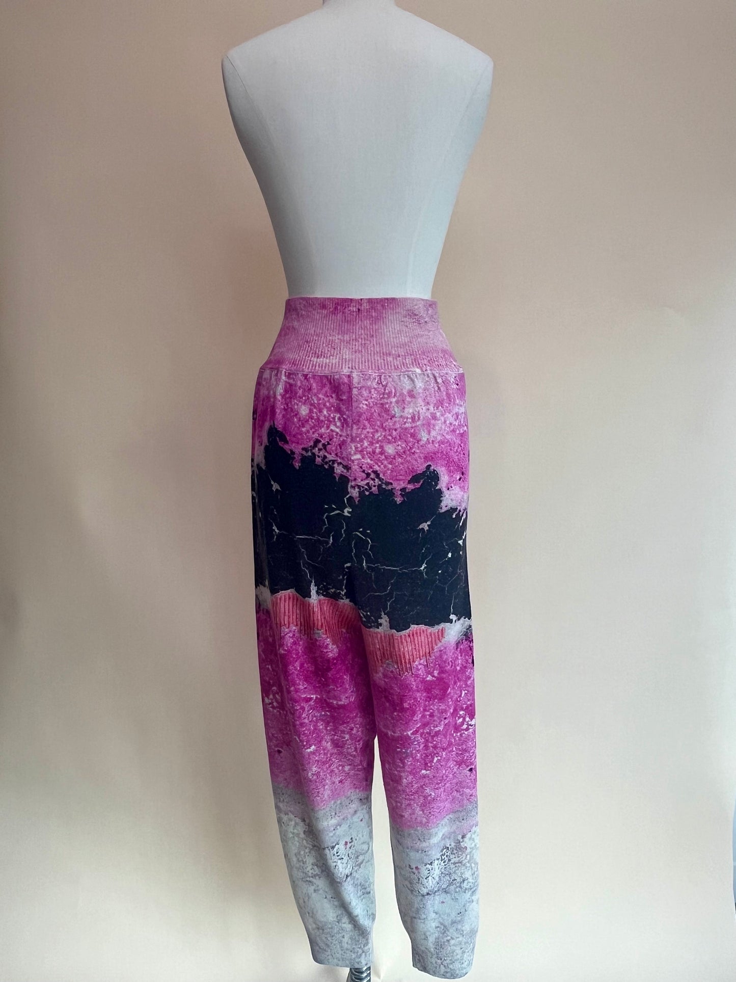 Printed Artworks - Cashmere Knit Pants
