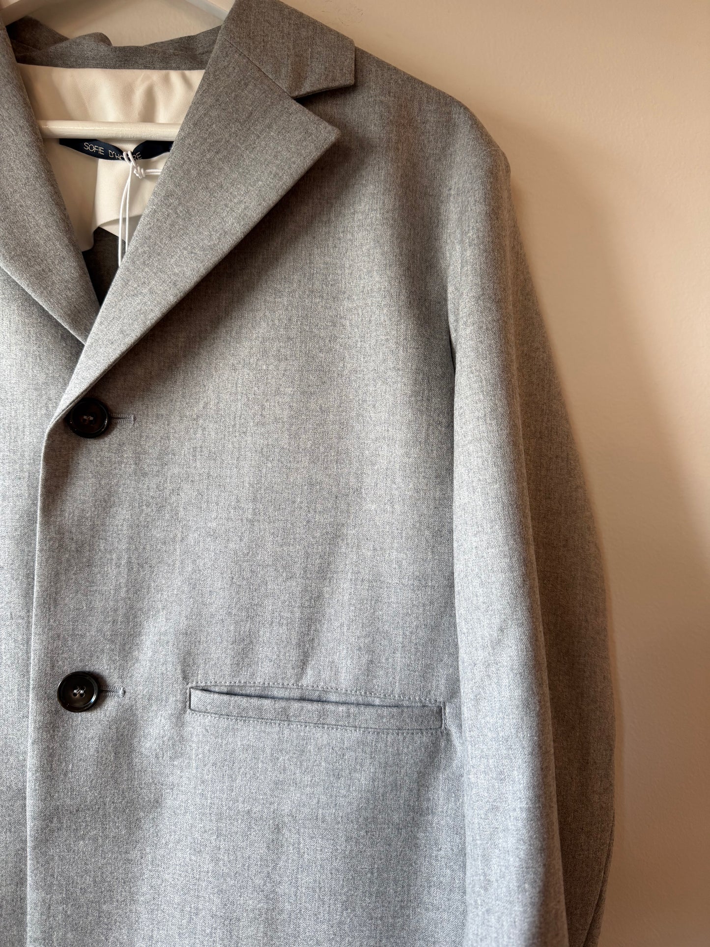 Sofie D'Hoore - Cyrano Boxy Jacket in light grey